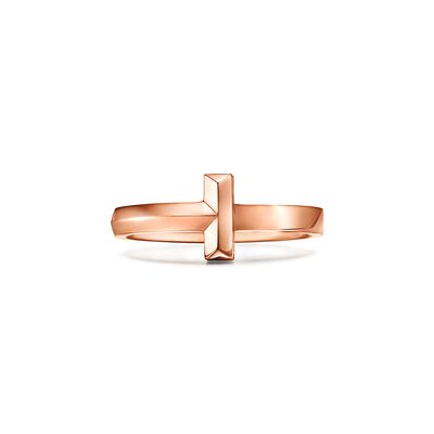 Tiffany T T1 Ring in Rose Gold, 2.5 mm