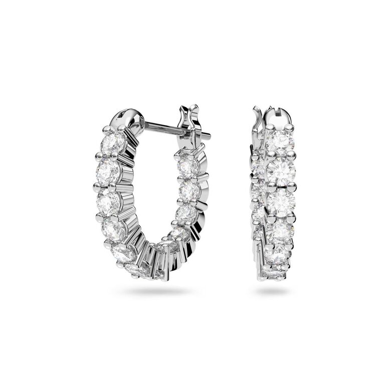 Vittore Lady Earrings Rhd Crystal, , hi-res