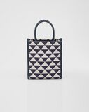 Prada Symbole embroidered fabric mini bag, , hi-res