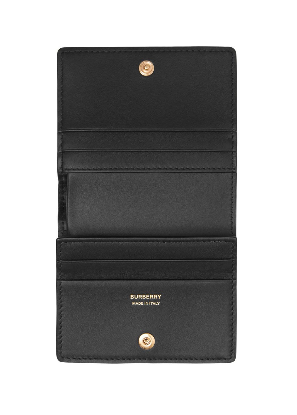 Grainy Leather TB Folding Wallet