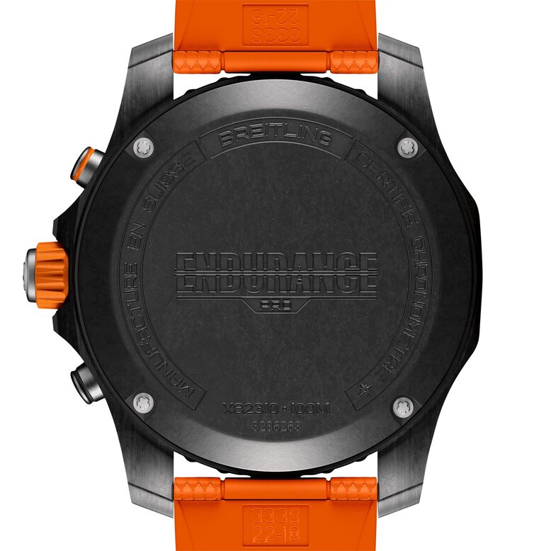 Endurance Pro 44mm Mens Watch Orange Rubber, , hi-res