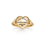 Return to Tiffany™ Full Heart Ring in Yellow Gold - Size 5 1/2