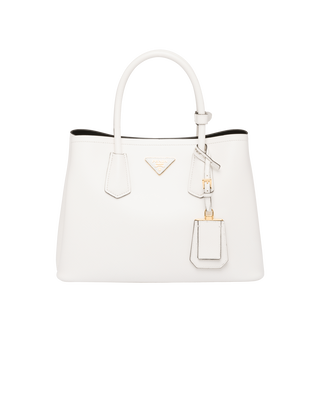 Small Saffiano Leather Double Prada Bag
