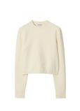 Cotton Wool Blend Sweater, , hi-res