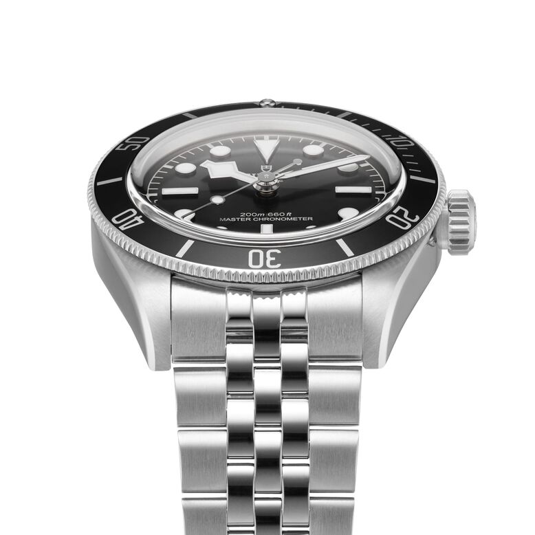 Black Bay 41mm steel case steel bracelet, , hi-res