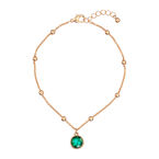 Golden Jade Anklet