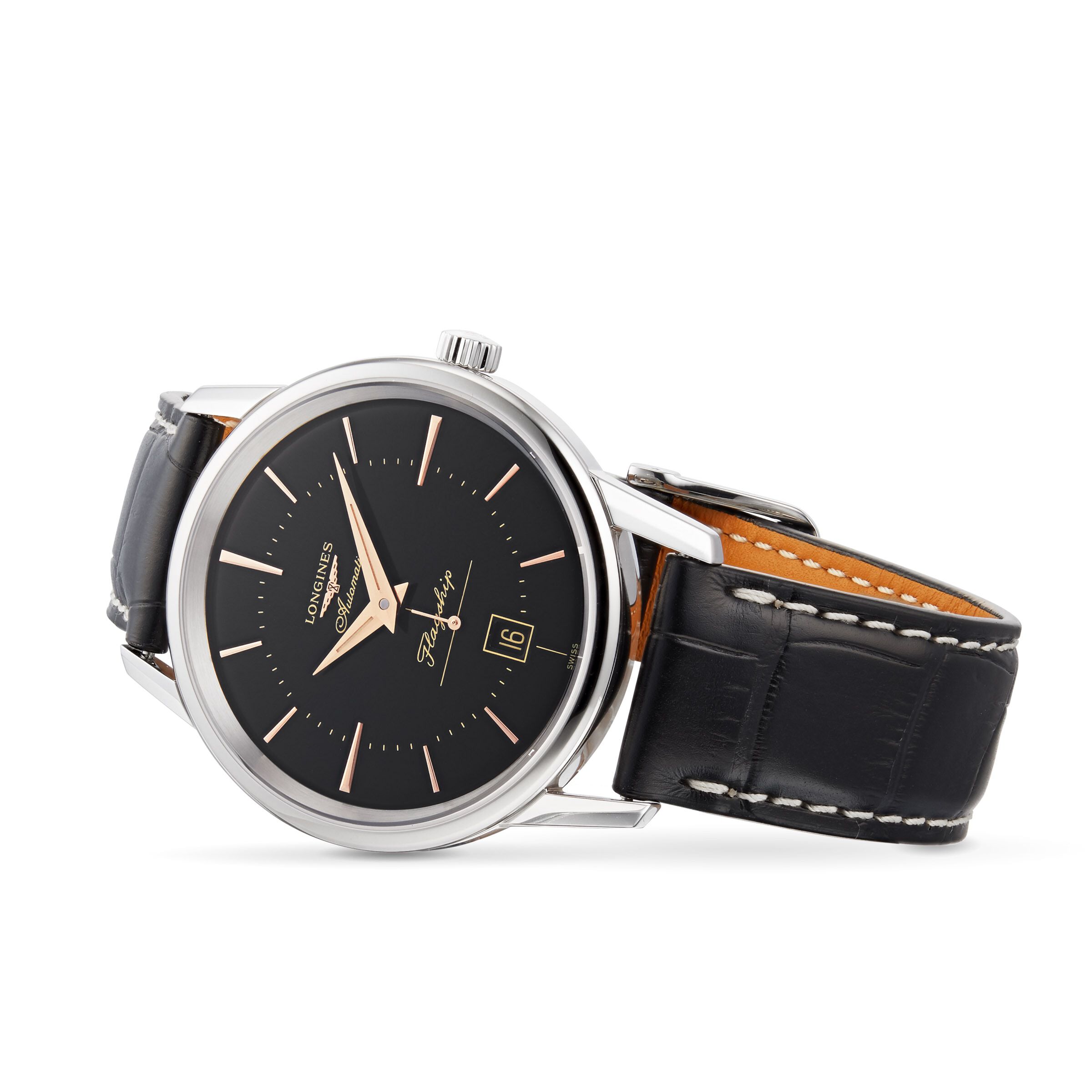 Longines flagship heritage mens sale watch