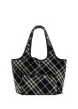 Small Check Tote, , hi-res