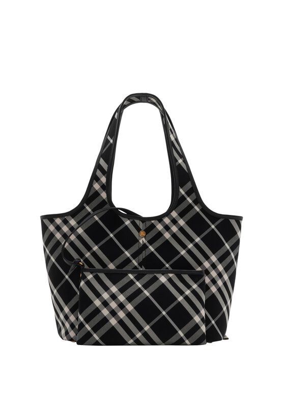 Small Check Tote, , hi-res