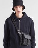 Re-Nylon and Saffiano leather shoulder bag, , hi-res