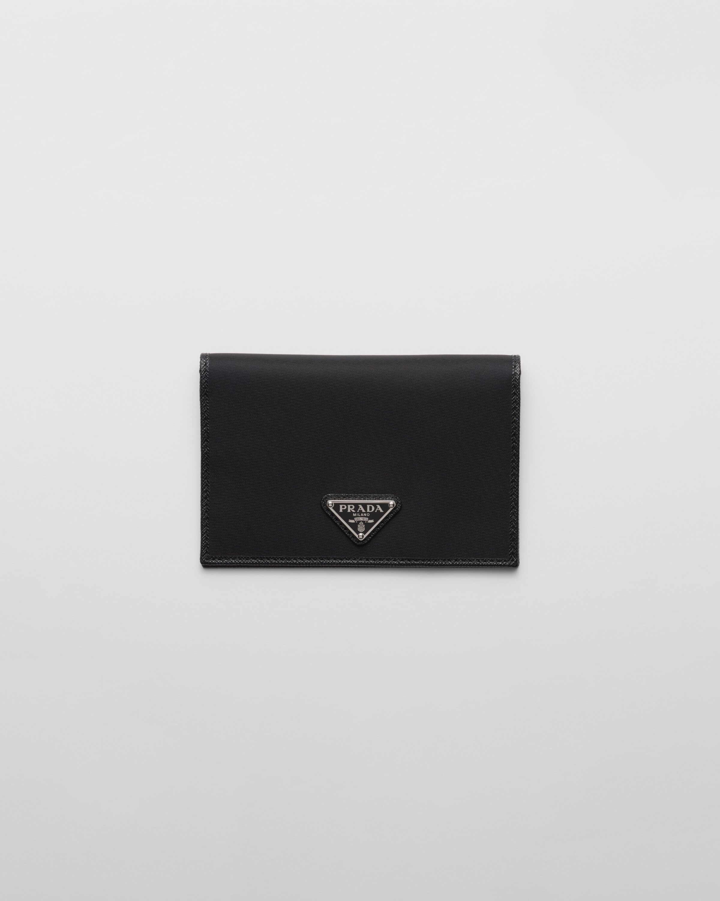 Prada document holder wallet hot sale
