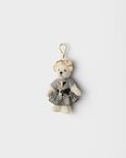 Teddy keychain charm
