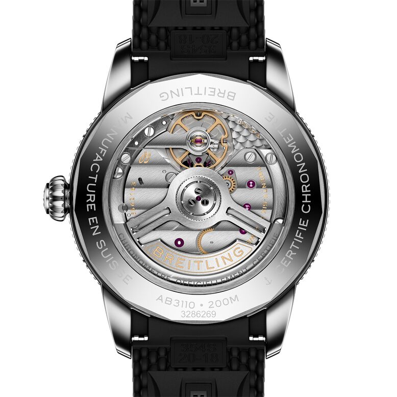 Superocean Heritage B31 Automatic 40mm Mens Watch Black Rubber, , hi-res