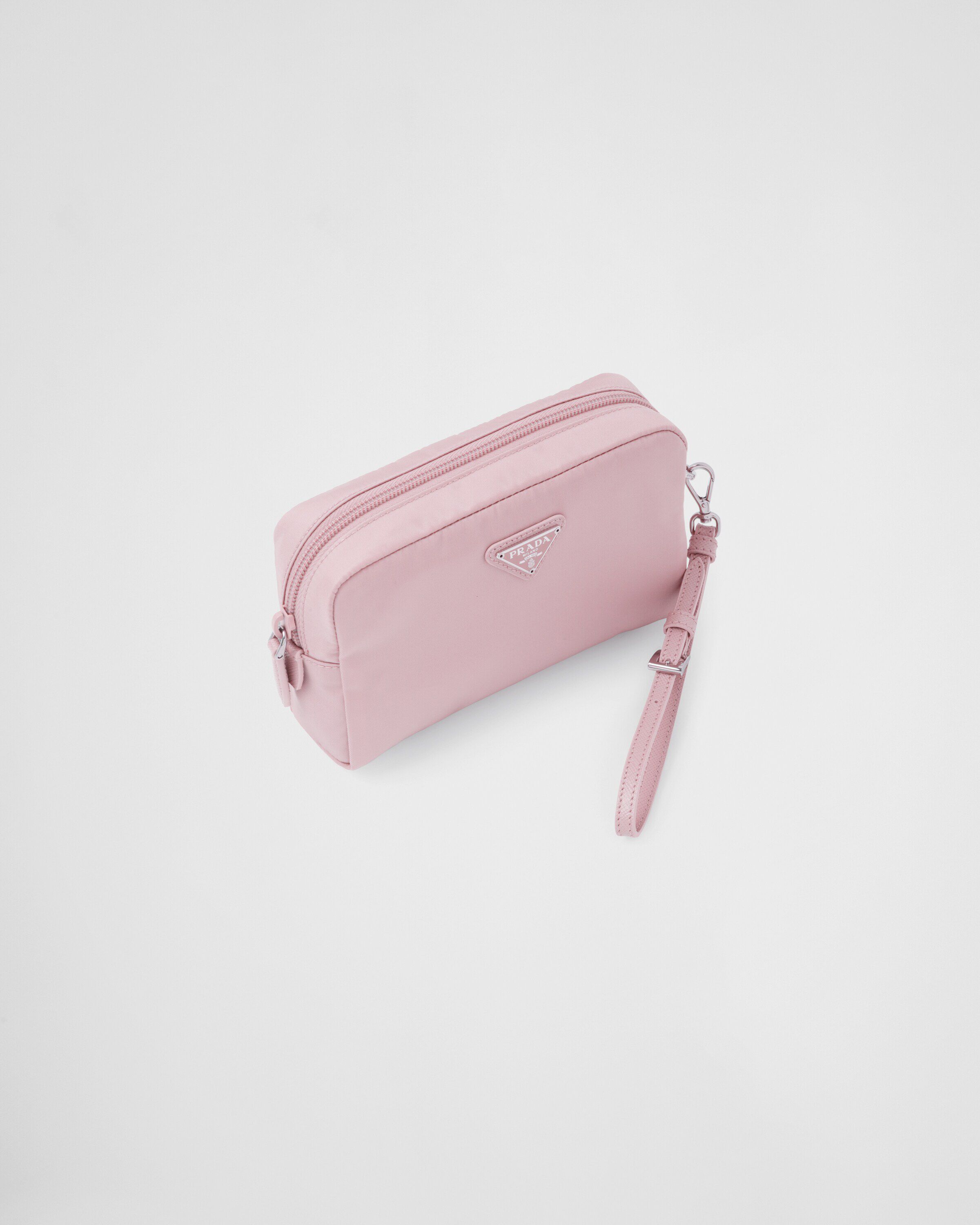 Prada Re Nylon necessaire Travel Heathrow Reserve Collect