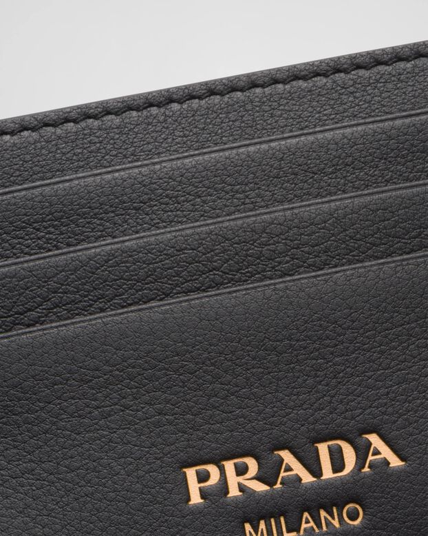 Leather card holder, , hi-res