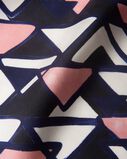 Printed twill scarf, , hi-res