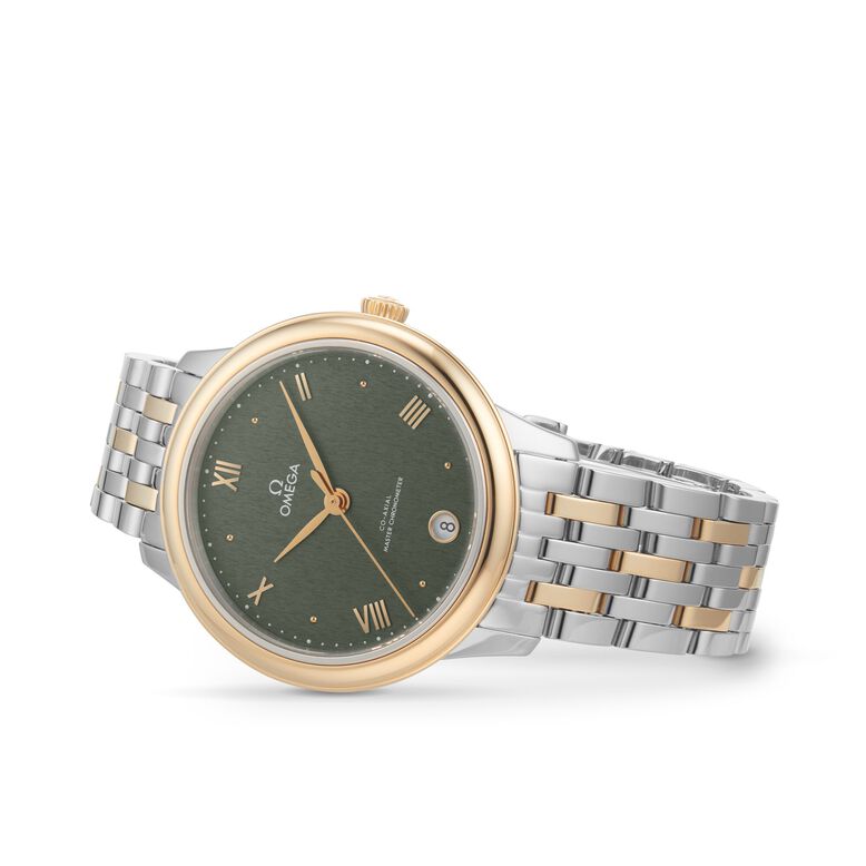 De Ville Prestige Co-Axial Master Chronometer 34mm Ladies Watch Green, , hi-res