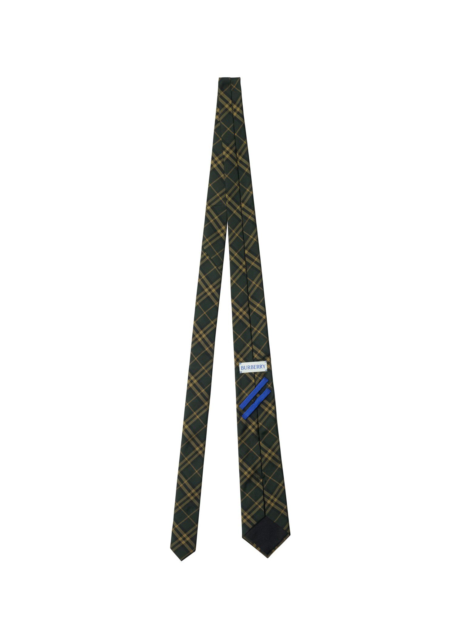 Burberry Check Silk Tie Ties Heathrow Reserve Collect
