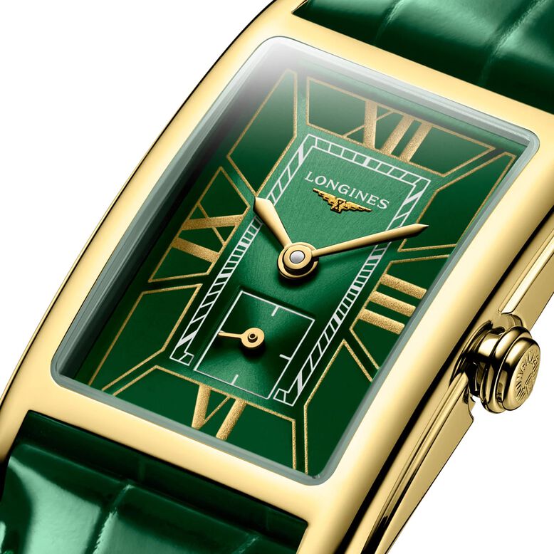 DolceVita 20.5mm X 32mm Ladies Watch Green, , hi-res