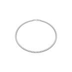 Matrix Lady Necklace Rhd White