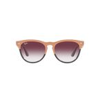 Iris 0RB4471 Beige On Transparent Grey-Clear Gradient Dark Violet - Beige On Transparent Grey-Clear Gradient Dark Violet