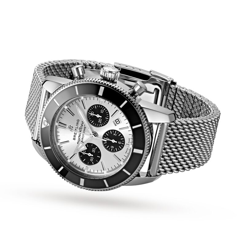 Superocean Heritage B01 Chronograph 44 Stainless Steel Watch, , hi-res