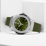 Classic Fusion Titanium Green 42mm, , hi-res