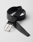 Leather belt, , hi-res