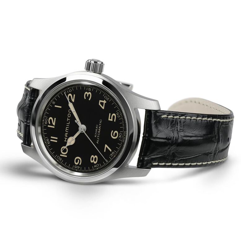 Khaki Field Murph Automatic 42mm Unisex Watch Black - Interchangeable Strap, , hi-res