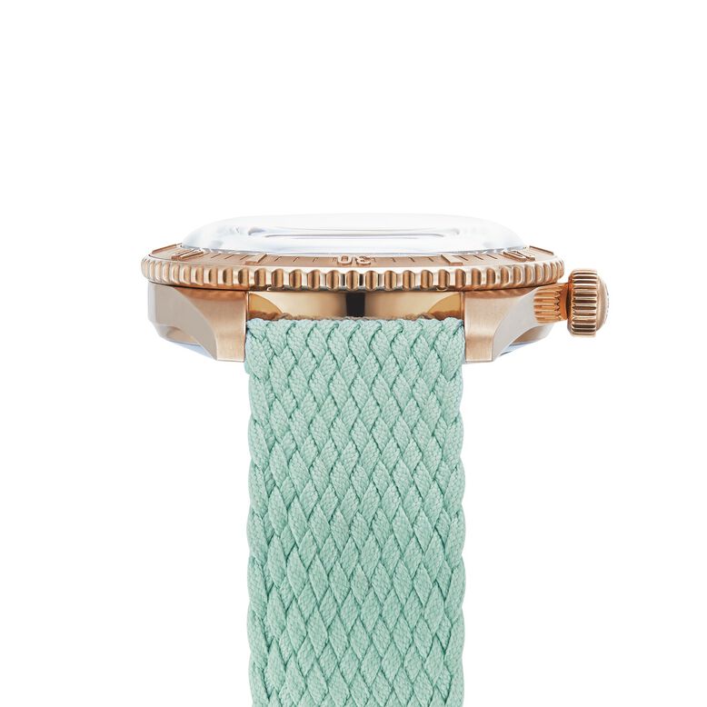 Divers Sixty-Five 38mm Cotton Candy Bronze Green Automatic Watch, , hi-res