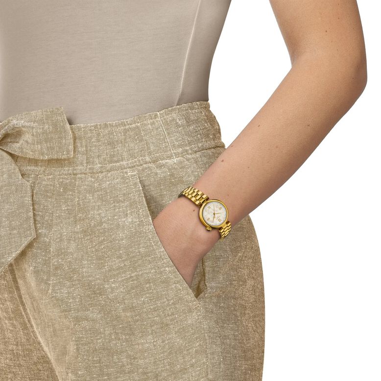 Desir 28mm Ladies Exclusive Watch Yellow Gold, , hi-res