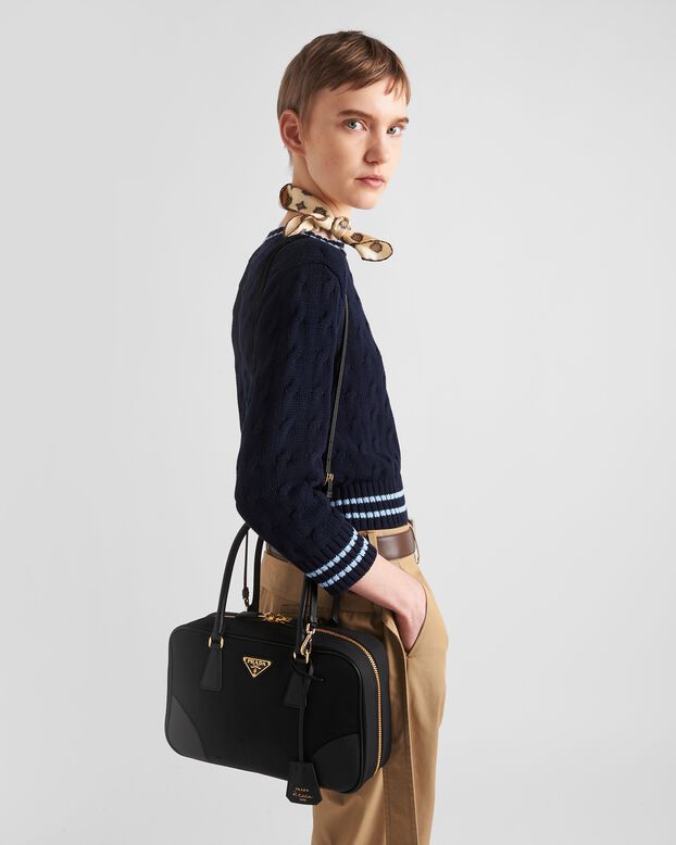Prada Re-Edition 1978 medium Re-Nylon and Saffiano leather two-handle bag, , hi-res