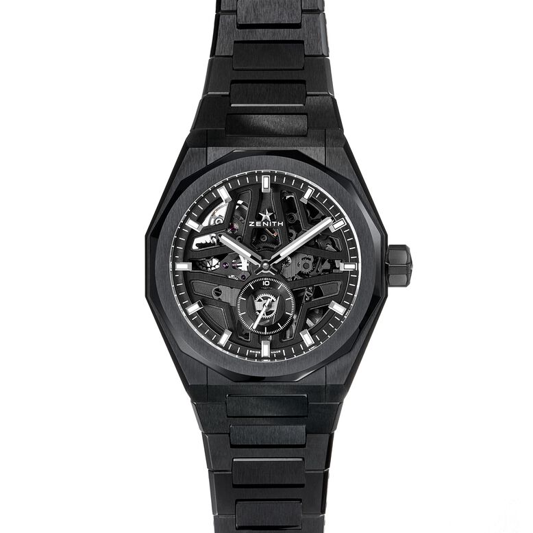 Defy Skyline Skeleton 41mm Mens Watch Black, , hi-res