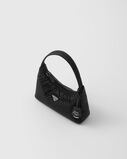 Satin mini-bag with crystals, , hi-res