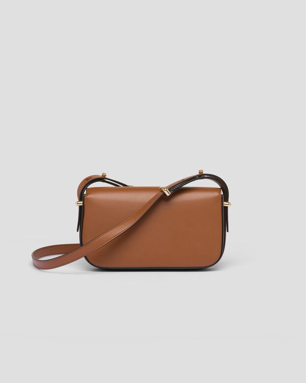 Leather shoulder bag, , hi-res