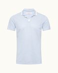 Felix Linen Pique Soft Blue