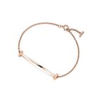 Tiffany T Smile Bracelet in Rose Gold - Size Large