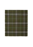 Wide Check Wool Scarf, , hi-res