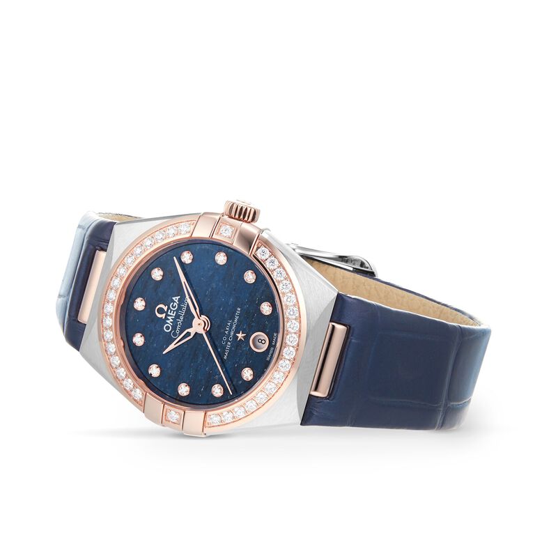 Constellation Co-Axial Master Chronometer 29mm Ladies Watch Blue, , hi-res