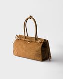 Prada Bonnie large suede handbag, , hi-res
