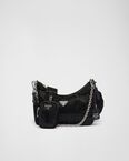 Prada Re-Edition 2005 satin bag with crystals