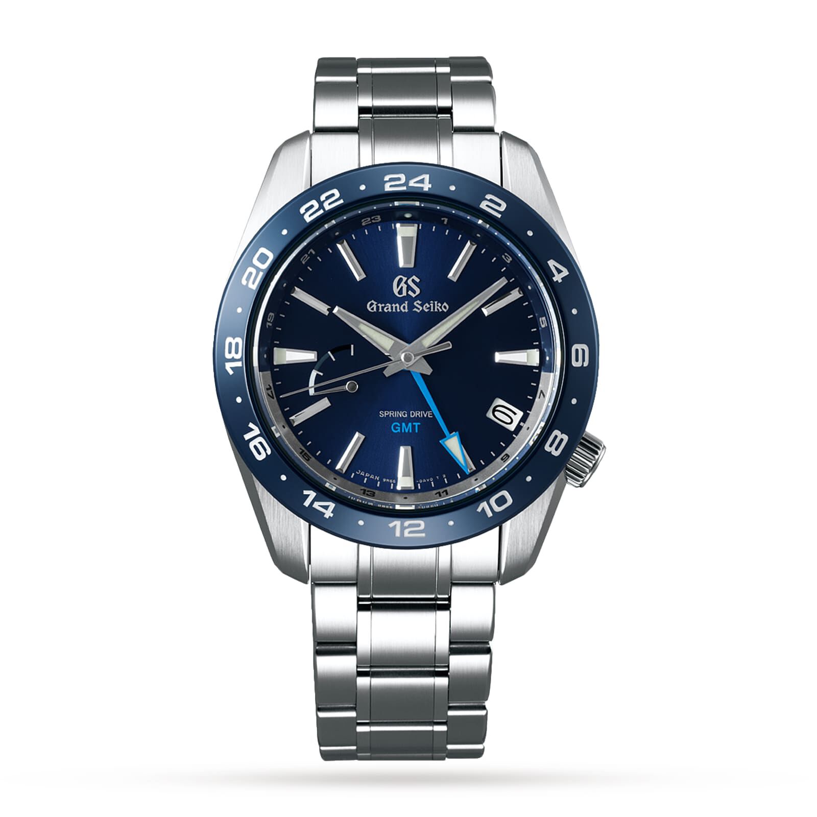 Sport Blue Automatic Spring Drive 3 Day GMT