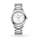 Seamaster Aqua Terra 150M Ladies 28mm Quartz Diamond Dot Watch, , hi-res