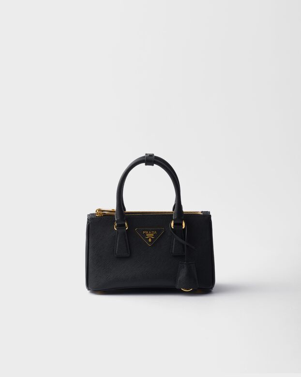 Prada Galleria mini Saffiano leather bag, , hi-res