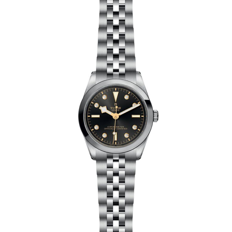 Black Bay 36 Manufacture Calibre MT5400 (COSC) 36mm Steel Case Steel Bracelet, , hi-res