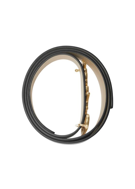 Reversible Leather Signature Belt, , hi-res