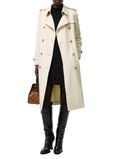 Long Cashmere Kensington Trench Coat, , hi-res