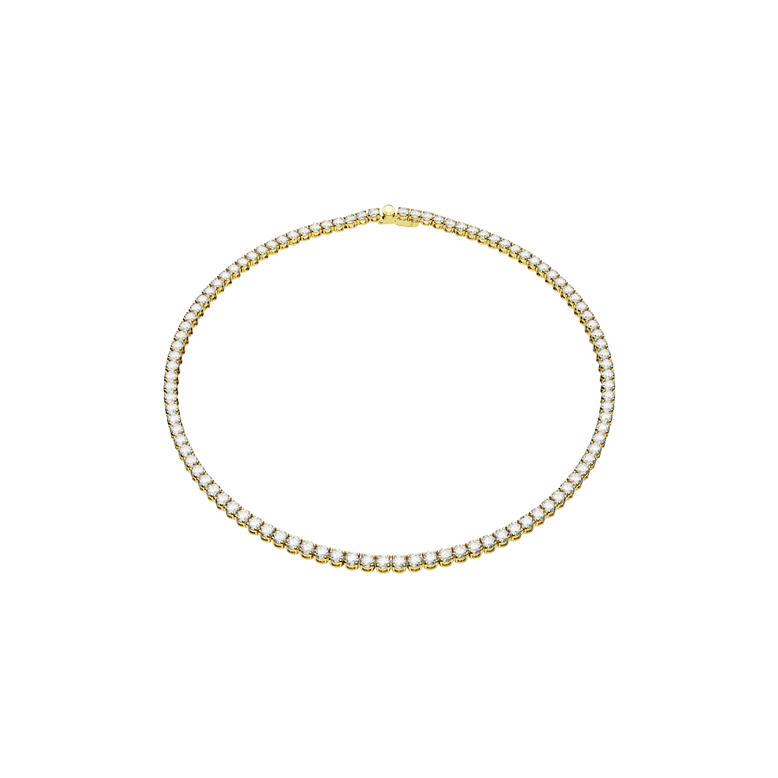 Matrix Tennis Necklace - White Gold, , hi-res