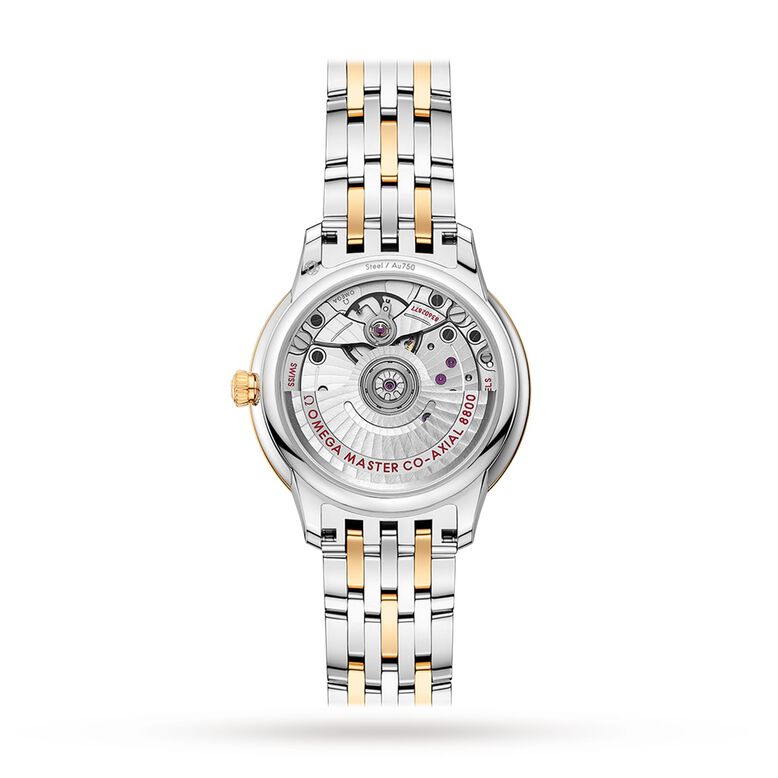 De Ville Prestige Co-Axial Master Chronometer 34mm Ladies Watch White, , hi-res