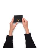 Saffiano Leather Card Holder, , hi-res